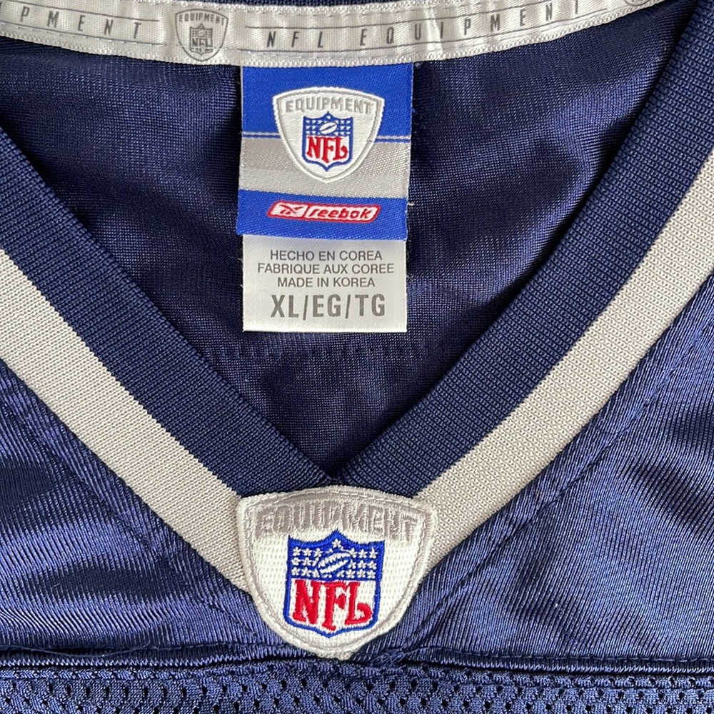 Reebok NFL Equipment New England Patriots #24 LAW Retired Size XL - Picture 10 of 14